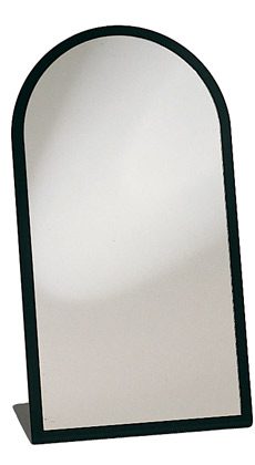 1804**Black frame round - top mirror (L-type)