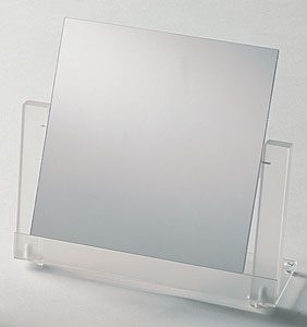 1805-1**Mirror (Frosted frame) - 10"W x 9 1/2"H