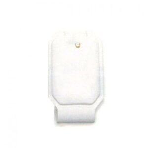 214-1L(W)**Octagon Pendant stand - White faux leather