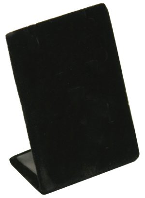 214(BK)**Earring/Pendant stand - Black velvet