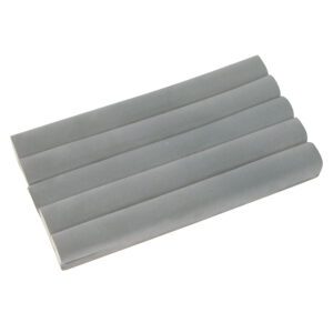 222-85(G)**Velvet ring slot foam (3-section) - Grey