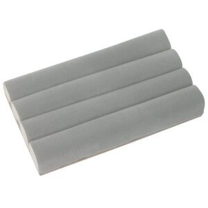 222-88(G)**Velvet ring slot foam (4-section) - Grey