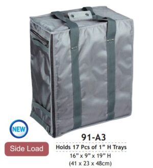 91-A3**(large) Soft PVC carrying case - Grey