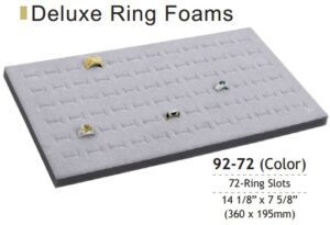 92-72(W)** Ring foam (72-slot) 