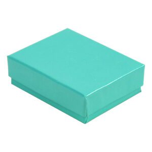 BX2810-TB**Cotton Filled Box(Glossy-Teal Blue)1 7/8x1 1/4x5/8
