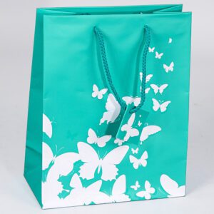 Item No. BX3855-BF**Shopping Tote (Butterfly) - 8"W x 5"D x 10"H