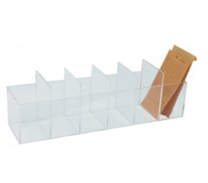 LTE4A**Acrylic Holder for Repair Envelopes (5 dividers)