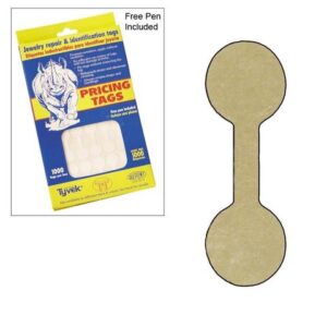 Item No. TA71**Gold paper tag (round) - 1008pcs/bag